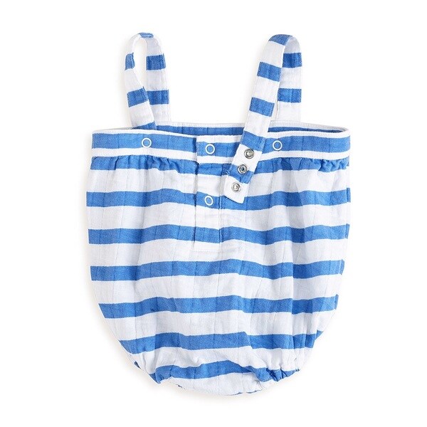 baby boy muslin romper