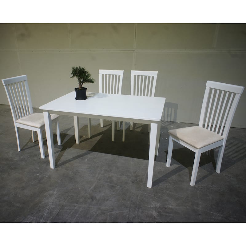 Warehouse of Tiffany Megan Cream Dining Chairs (Set of 2)