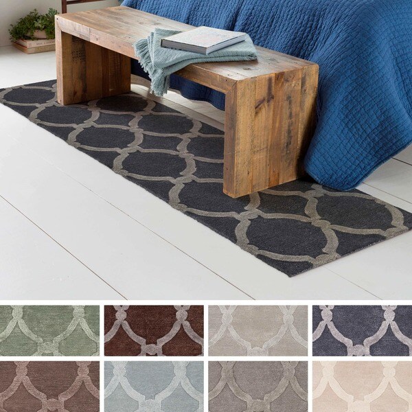 Shop Handtufted Swindon Wool Rug 2'3 x 10' On Sale Free Shipping