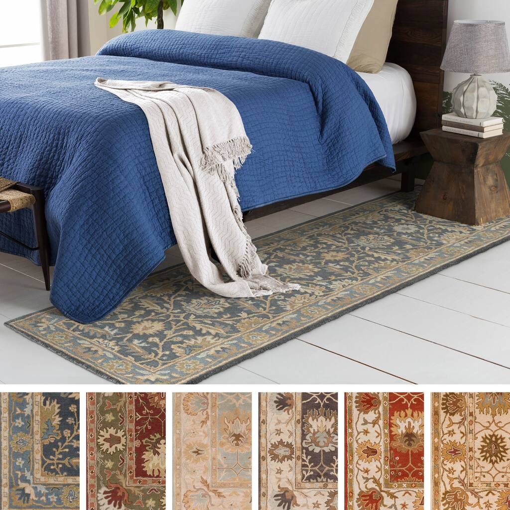 Hand-Tufted Telford Floral Wool Rug