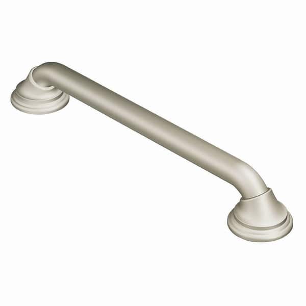 slide 2 of 1, Moen Home Care Brushed Nickel 42" Designer Grab Bar, R8742D3GBN