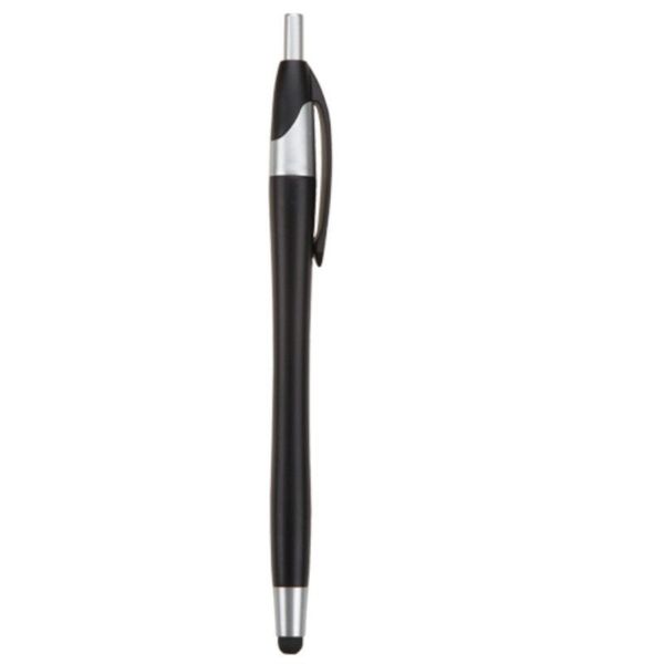 INSTEN Black Stylus Touch Screen Pen 76 with Ballpoint Pen for iPhone/ iPad/ Tablet/ Cell Phone