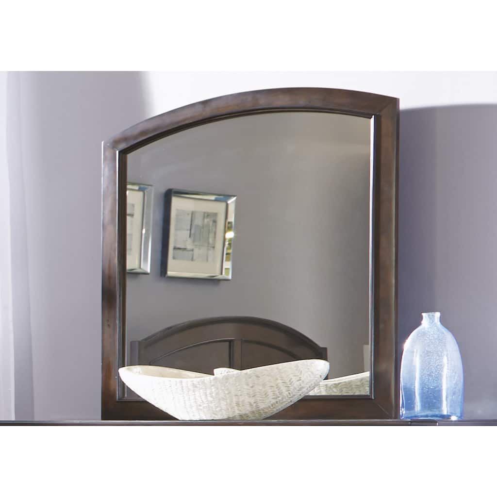 Liberty Avington Dark Cognac Landscape Mirror - Brown