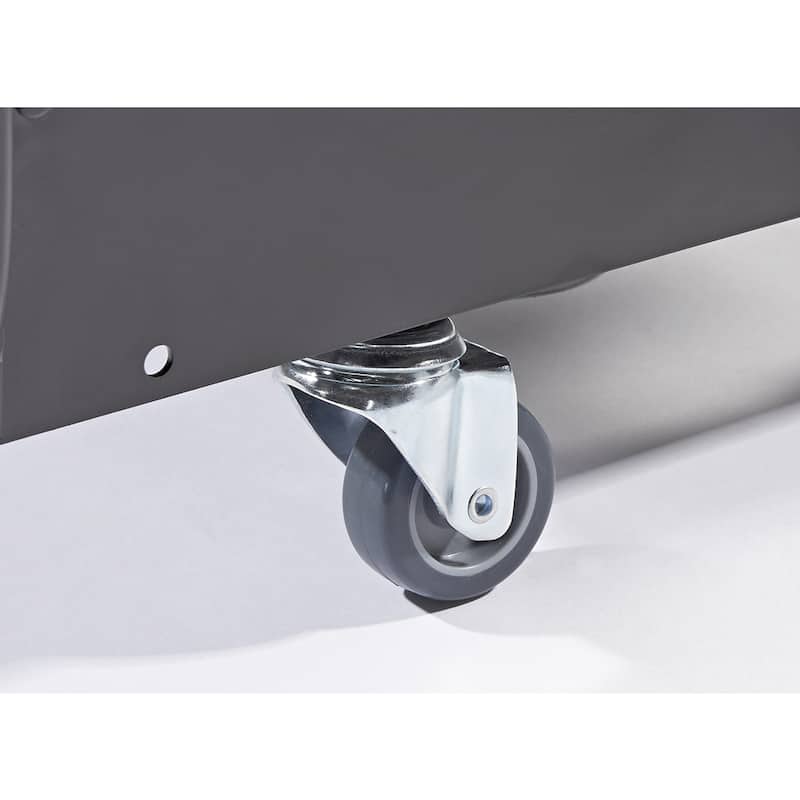 Jay-Be Hospitality Cot Folding Bed with Deep Spring Mattress and Headboard, Twin,