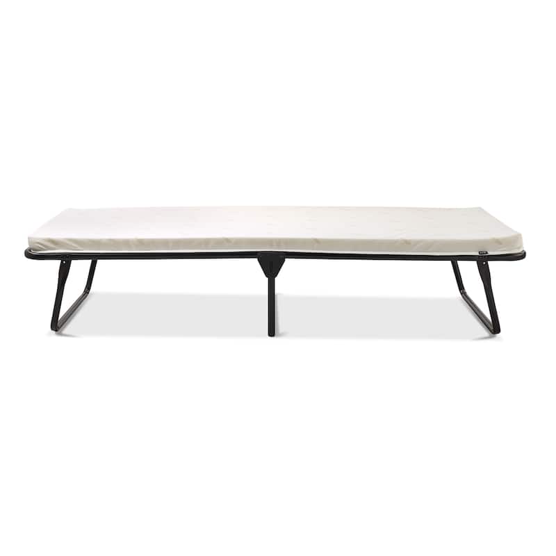 Jay-Be Saver Cot Folding Bed with Rebound e-Fibre Mattress, Lightweight, Twin