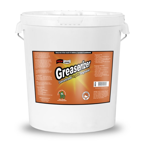Greaserizer Non Toxic All Purpose Degreaser (5 Gallon) Free Shipping
