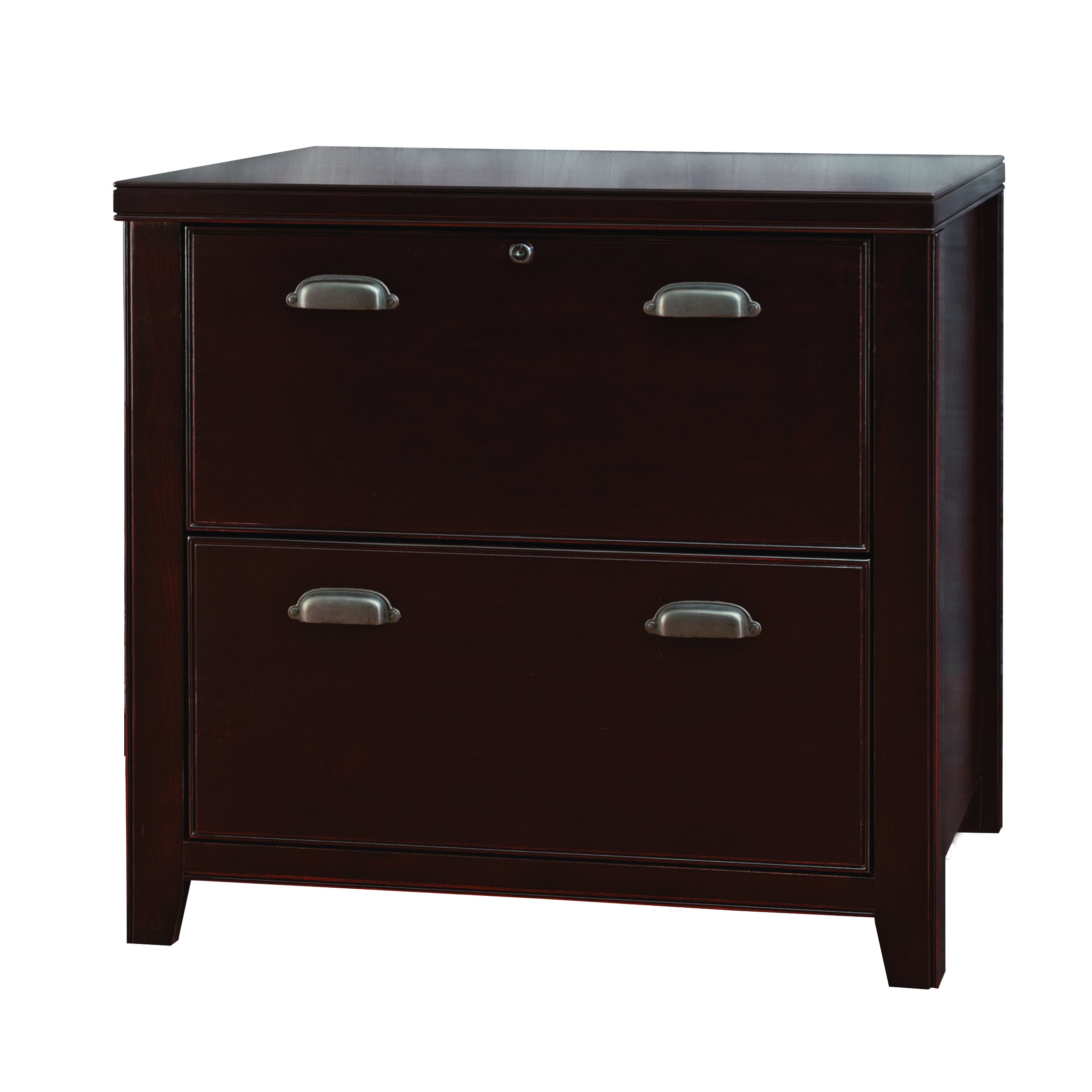 Shop Tansley Landing Cherry 2 Drawer Lateral File Cabinet On Sale Overstock 11113145