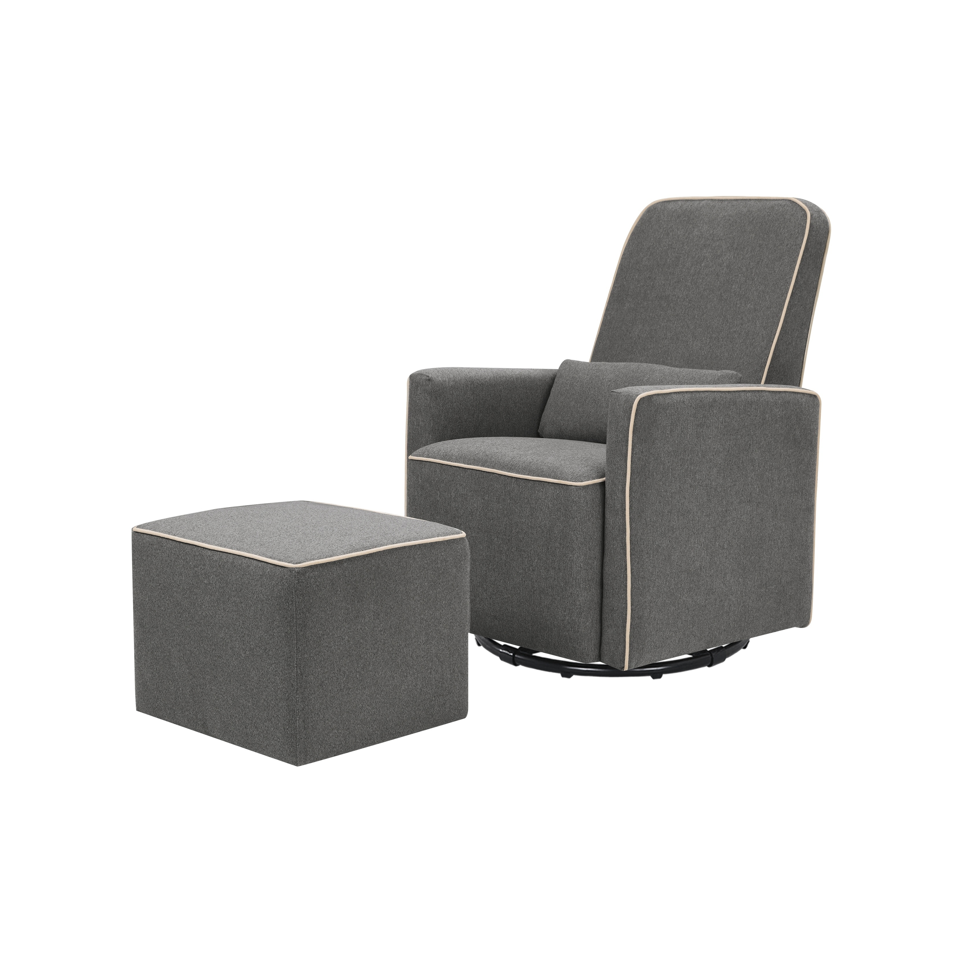 Shop Davinci Olive Glider And Ottoman Free Shipping Today