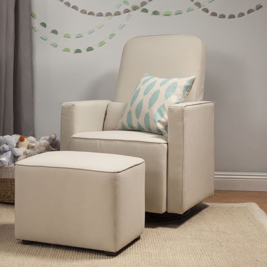 DaVinci Olive Glider and Ottoman