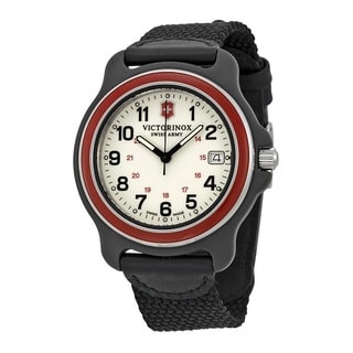 Victorinox Swiss Army Original XL 249085 Men's Red Bazel Black Nylon ...