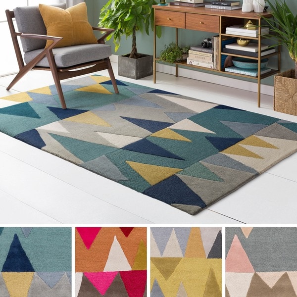 Hand-Tufted Country Wool Area Rug