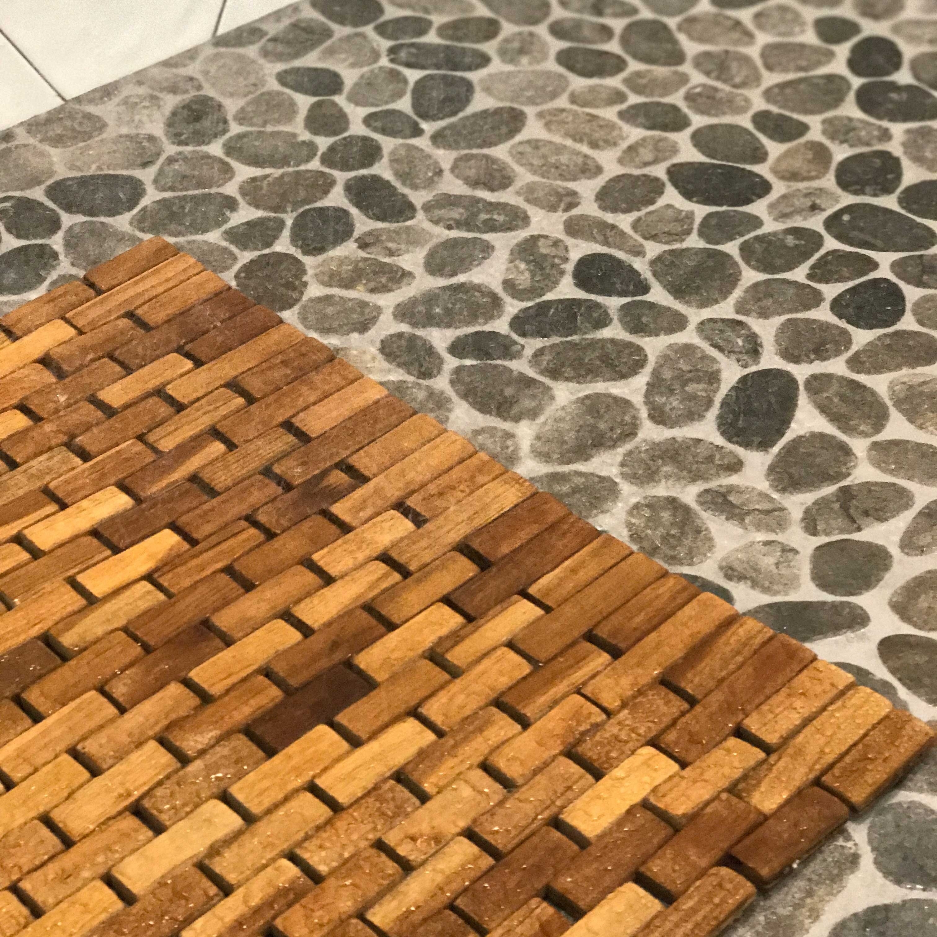 outdoor shower mat
