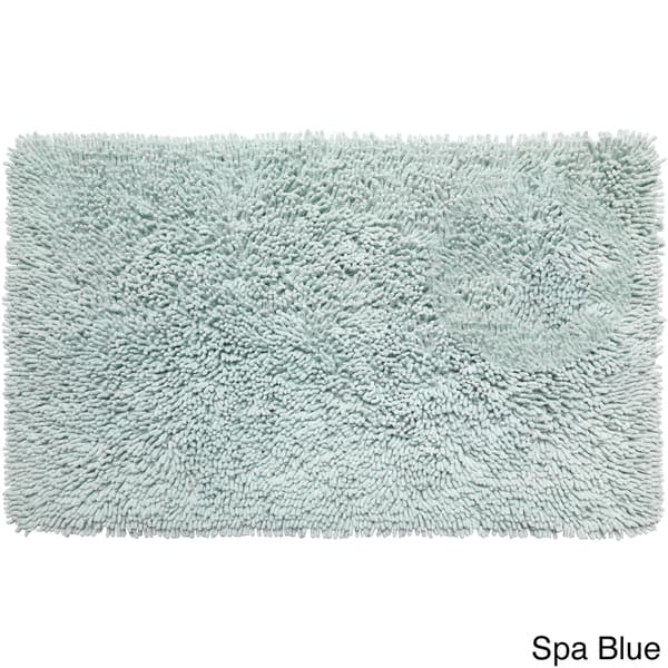 Shop Shaggy Chenille Bathroom Rug Overstock 11119077