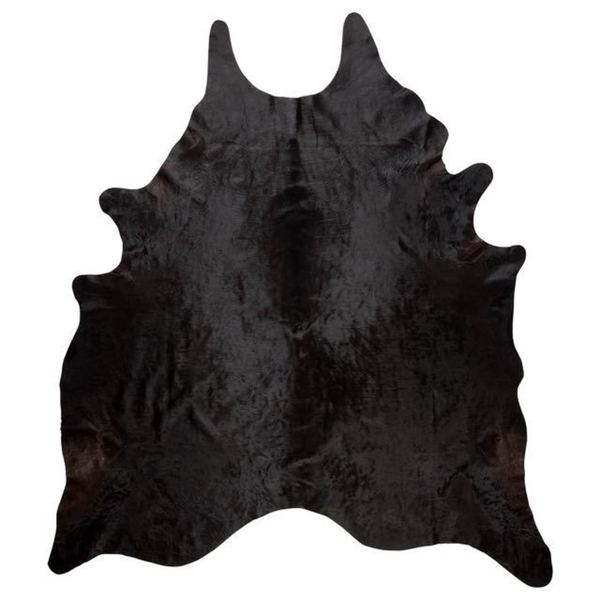 Andes Black Cowhide Rug - 4'5 x 6'5