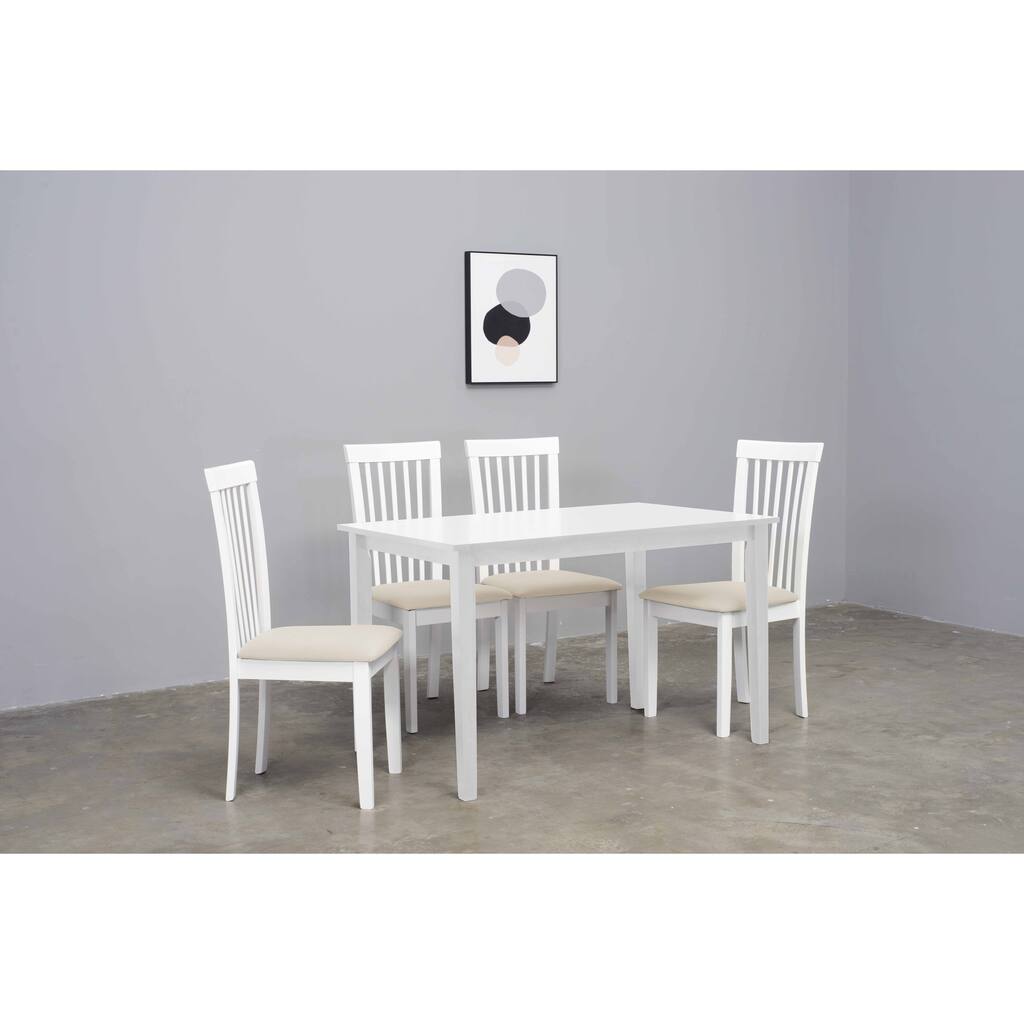 Warehouse of Tiffany Megan 5-piece Cream Dining Set