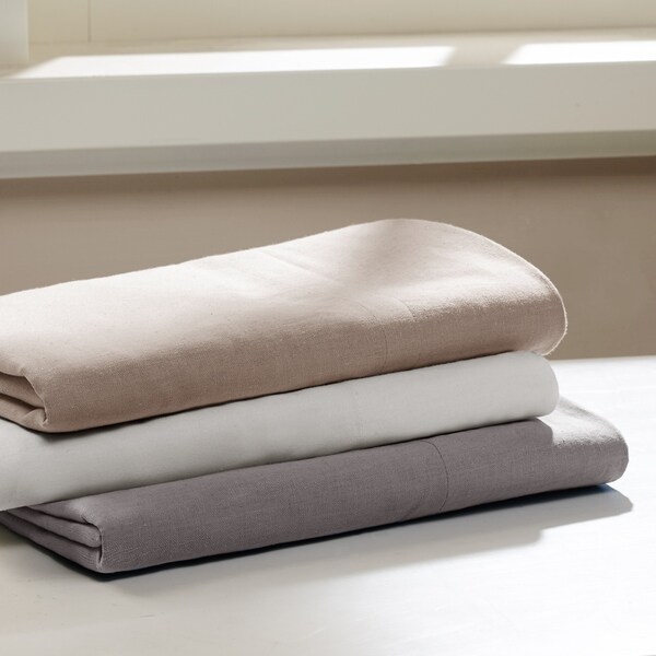 Madison Park Signature Cotton Linen Blend Sheet Set