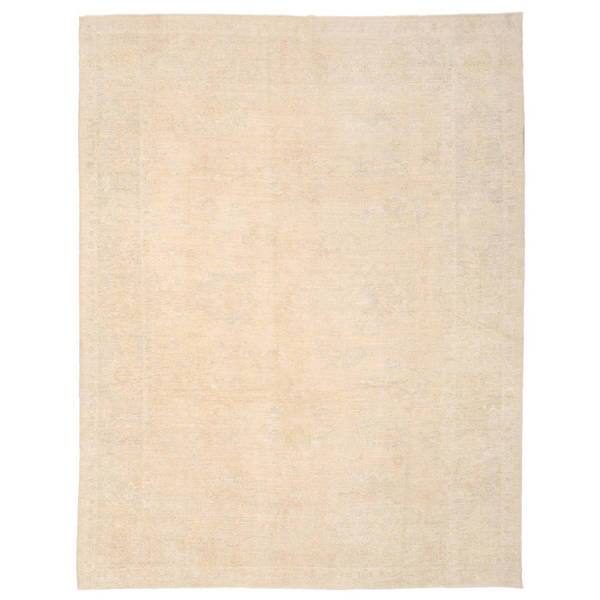 Handmade One-of-a-Kind Whitewash Vegetable Dye Oushak Wool Rug ...