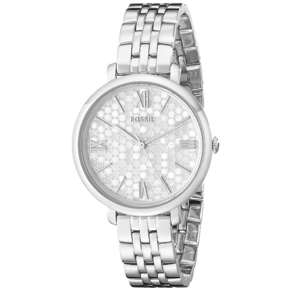 Fossil Women's ES3803 Jacqueline Mosaic Mother Of Pearl Dial Stainless ...