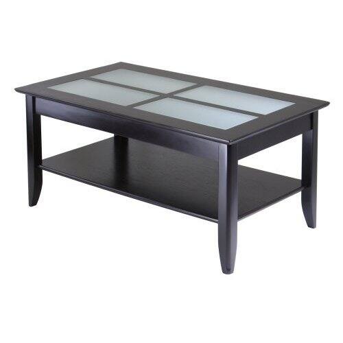 Syrah Coffee Table with Frosted Glass