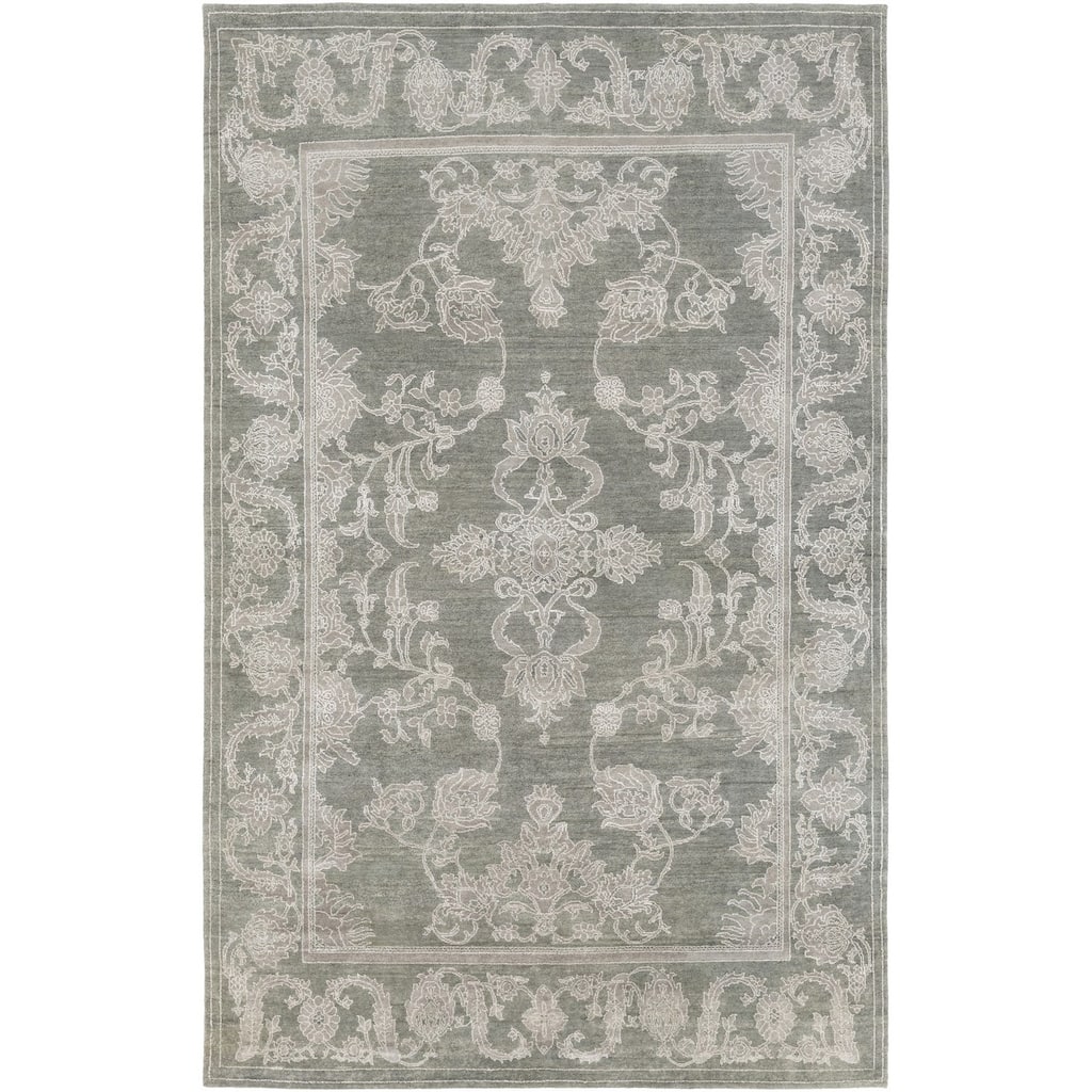 Hand-Knotted Berkshire Indoor Area Rug