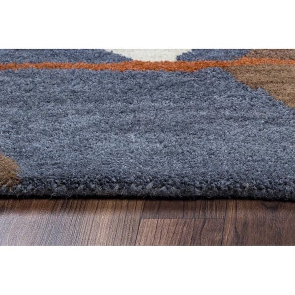 Alora Decor Pueblo Multi-colored Hand-tufted Wool Rug