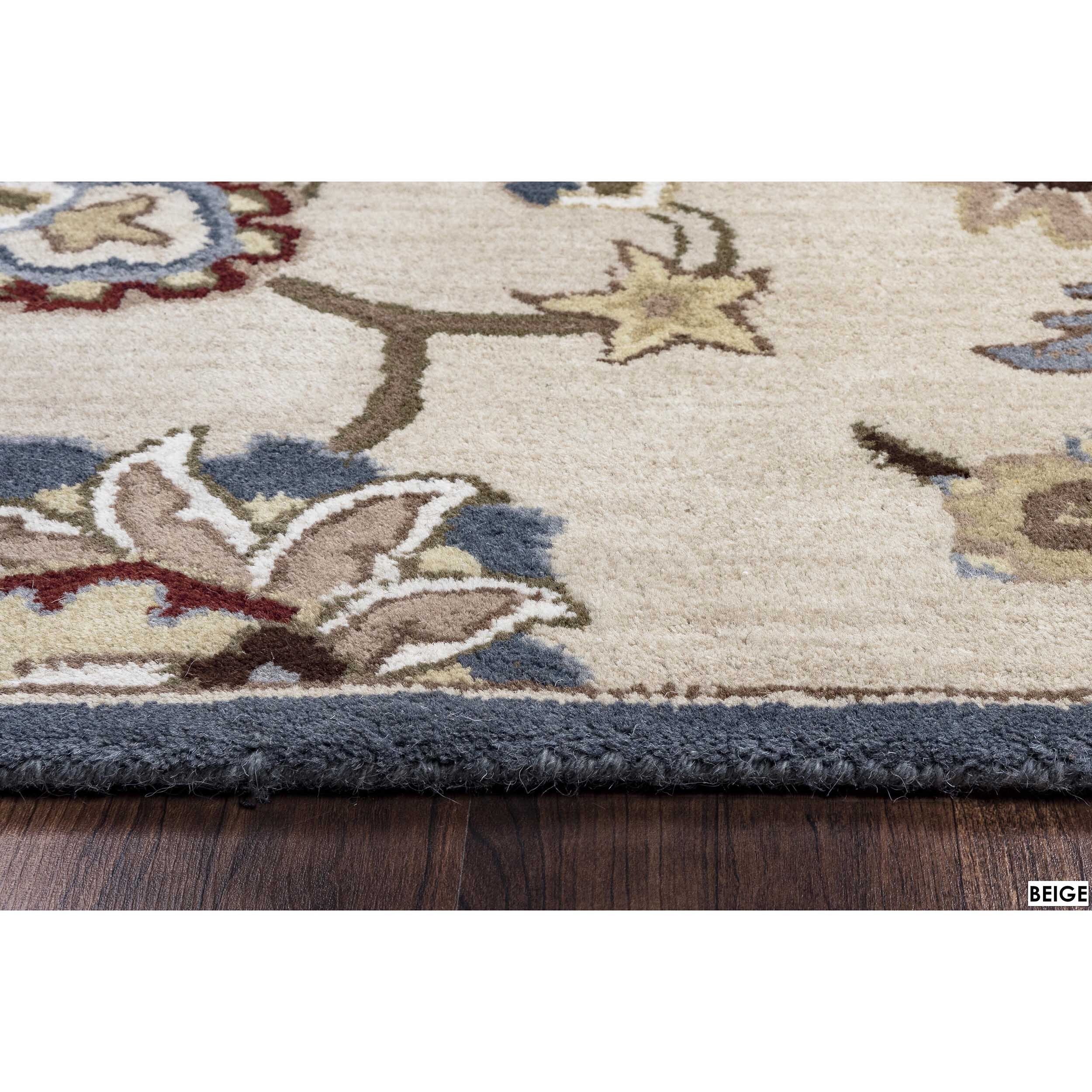 Liberty Collection Blue/ Beige Area Rug (8' x 10') eBay