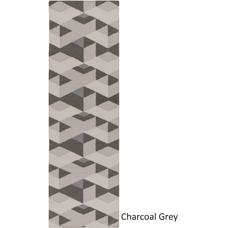 Hand Woven Bollinger Wool Area Rug