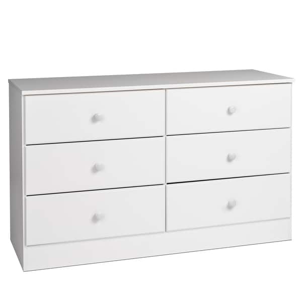Shop Bella 6 Drawer Dresser White Overstock 11137372