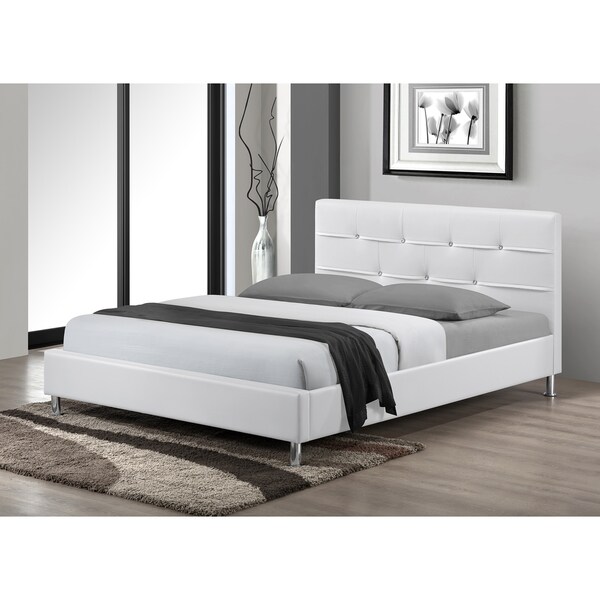 Image Result For White Faux Leather Queen Size Platform Image Result For White Faux Leather Queen Size Platform