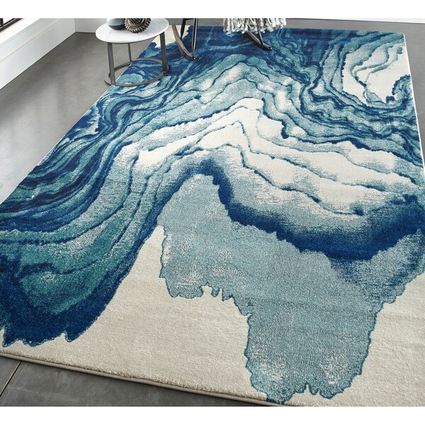 Grand Bazaar Atlantic Caslon Power-loomed Rug (5' x 8') - 5' x 8'