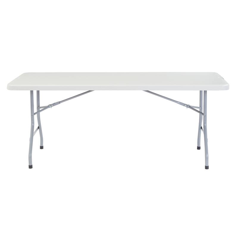 (20 Pack) NPS 30 x 72 Heavy Duty Folding Table, Speckled Gray