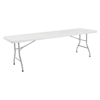 Cosco 6 Foot Folding Table In White Speckle mesa plegable con