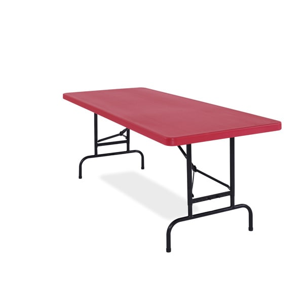 All-American, ADJ, Rectangular Folding Table avaible in Blue or Red, Pack of 20.