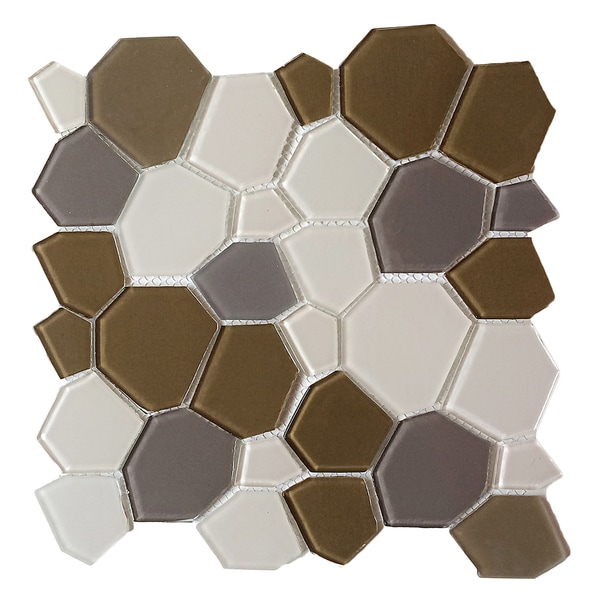 Upscale Designs 11 5 Inch Gl Mesh Mounted Mosaic Wall Tile Upscale Designs 11 5 Inch Gl Mesh Mounted Mosaic Wall Tile 6 Sheets