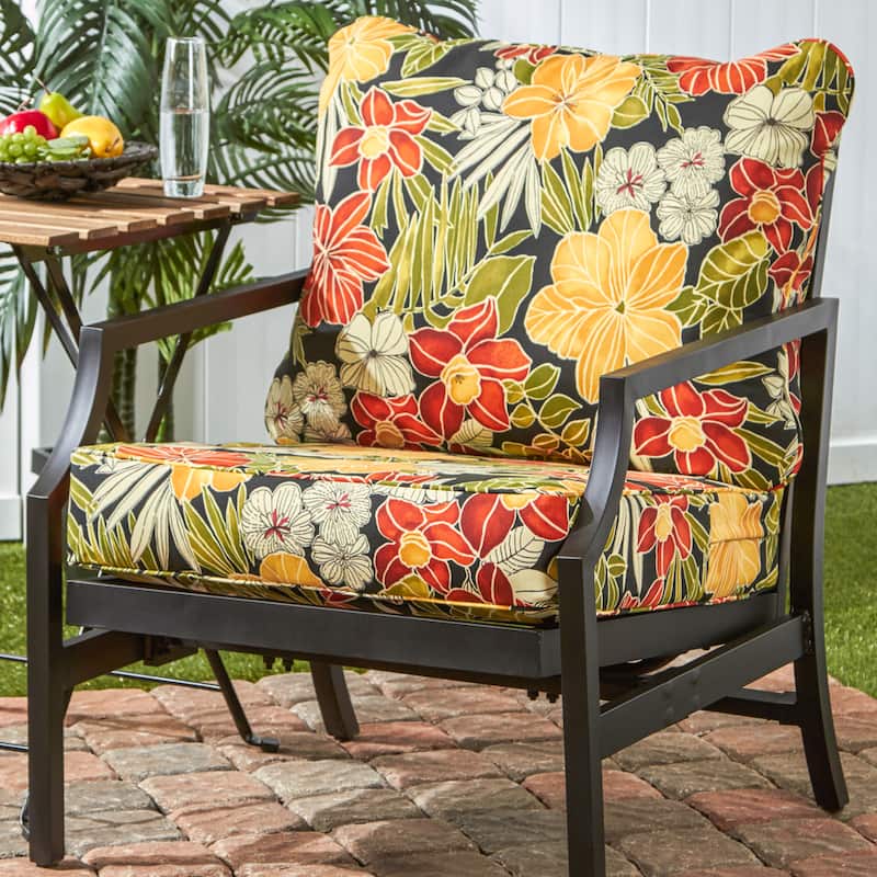 Premium Deep Seat Outdoor Cushion Set by Greendale Home Fashions (Cushions Only)