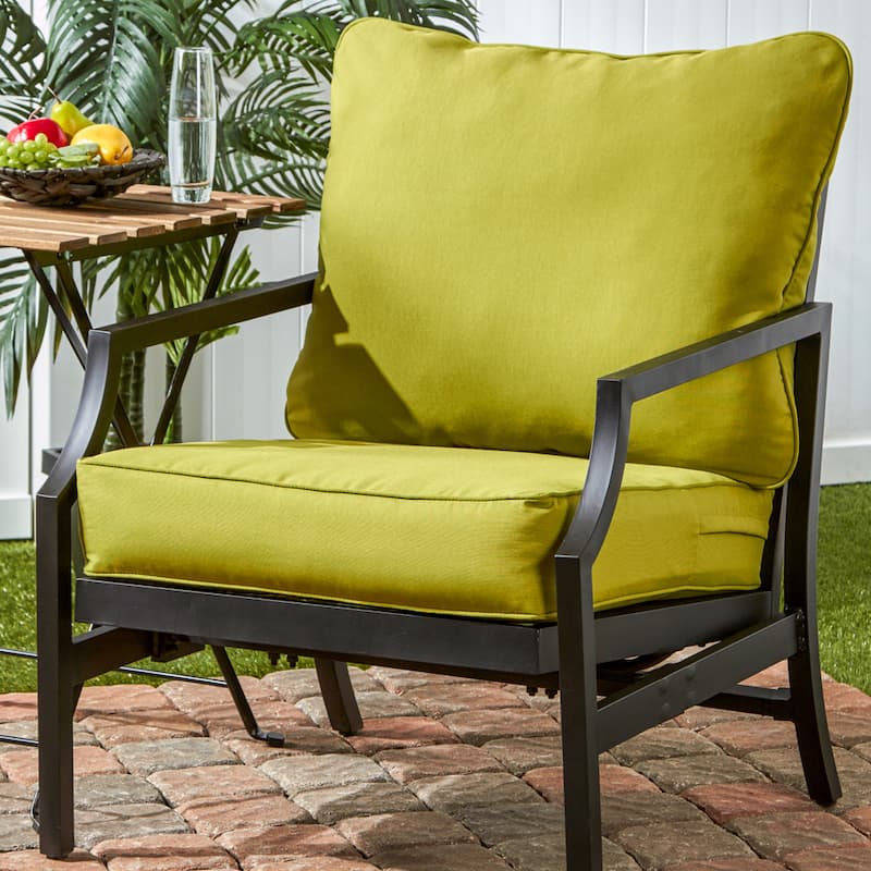 Premium Deep Seat Outdoor Cushion Set by Greendale Home Fashions (Cushions Only)