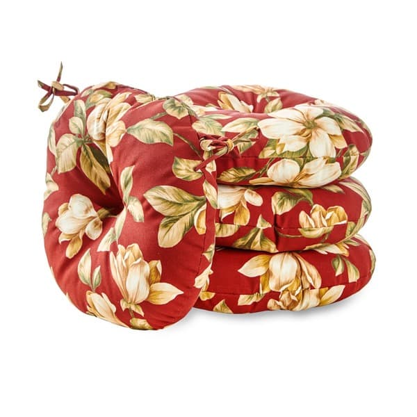 Shop Dunedin 15 Inch Round Outdoor Floral Bistro Chair Cushion Set Of 4 By Havenside Home 15 Inch Overstock 22751216