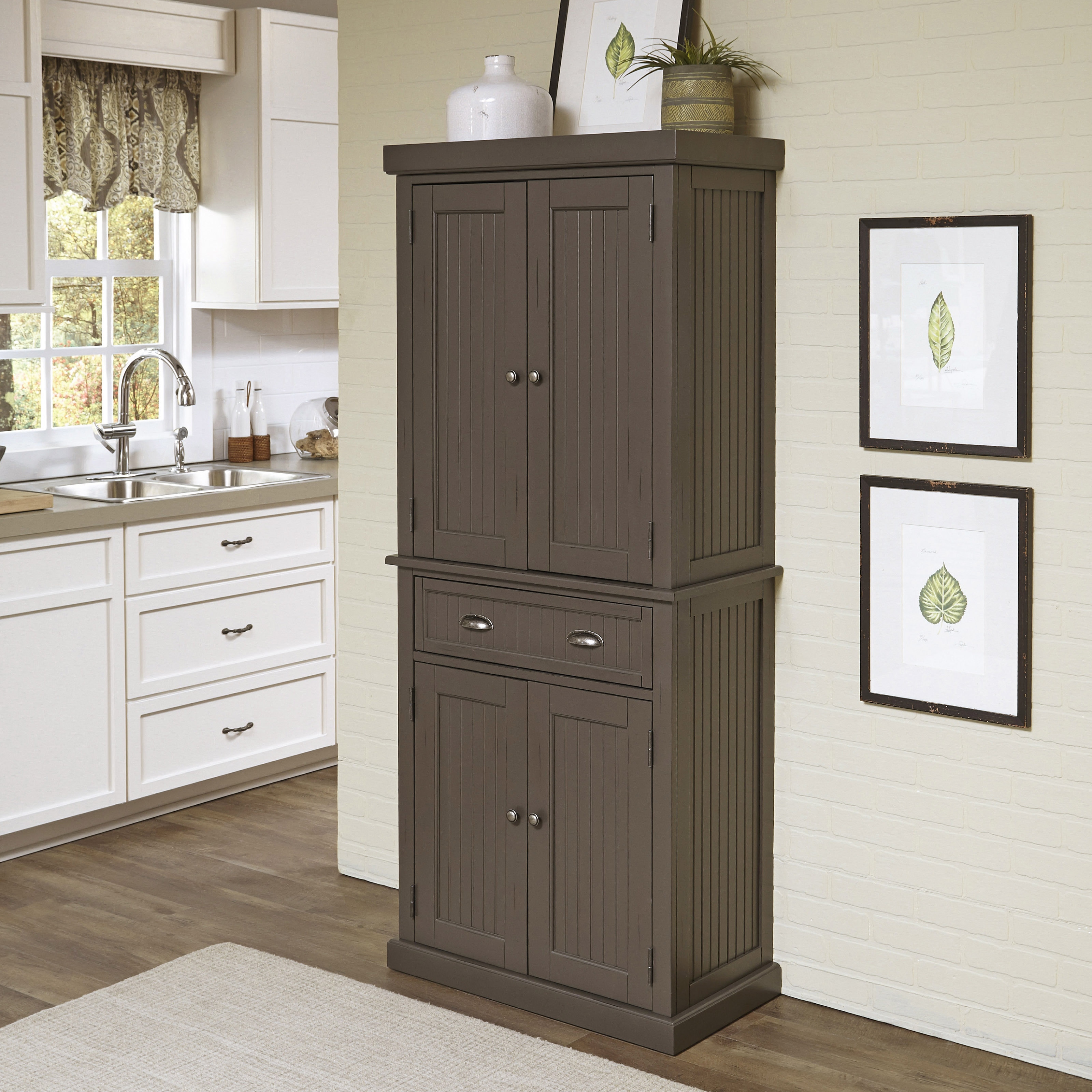 Shop Stockbridge Kitchen Pantry By Home Styles Free Shipping