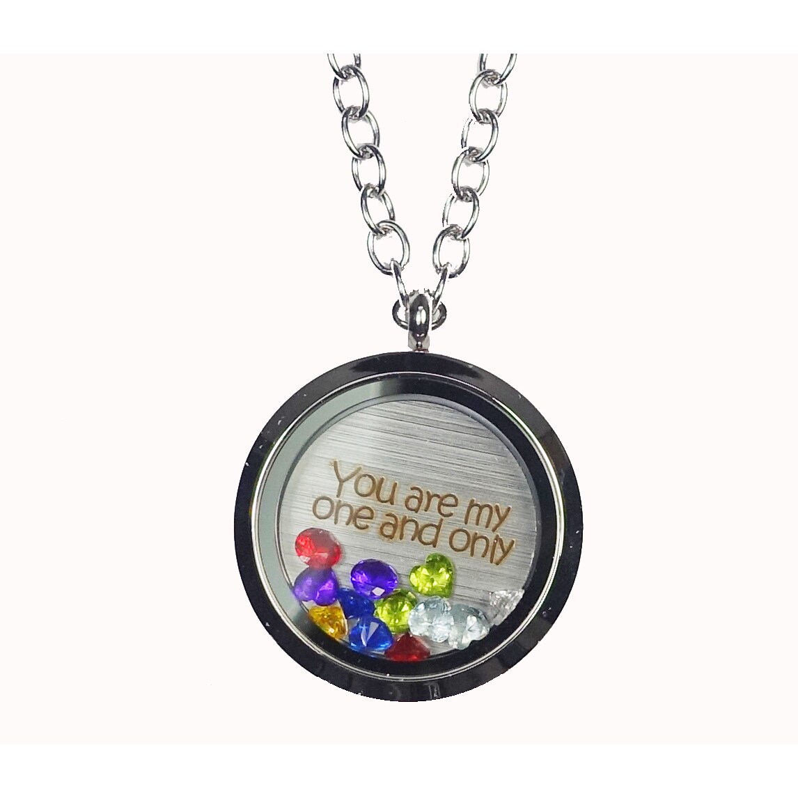 Pink Box You Are My One And Only Stainless Steel Love Message Locket Overstock Pink Box You Are My One And Only Stainless Steel Love Message Locket Overstock