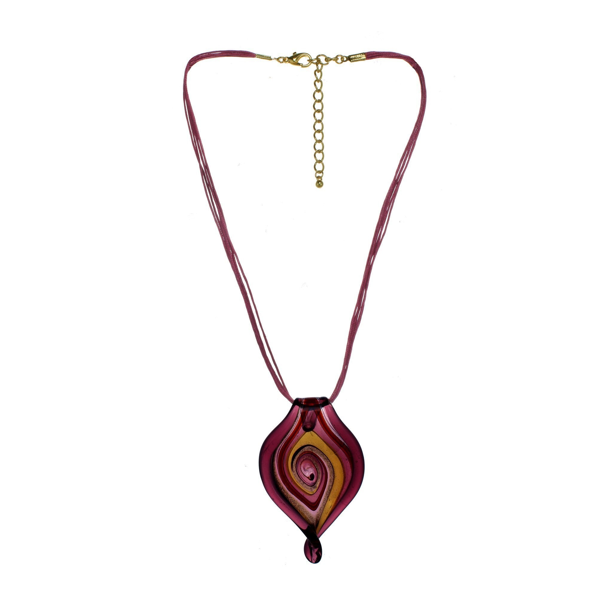 Top Product Reviews for Alexa Starr Glass Murano-inspired Purple Swirl Leaf  Pendant - 11138762 - Bed Bath & Beyond