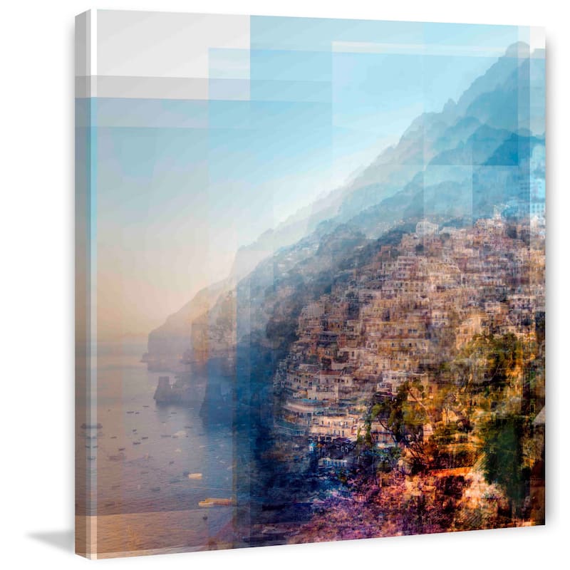 Marmont Hill - Positano 2 Painting Print on Canvas - Multi-Color