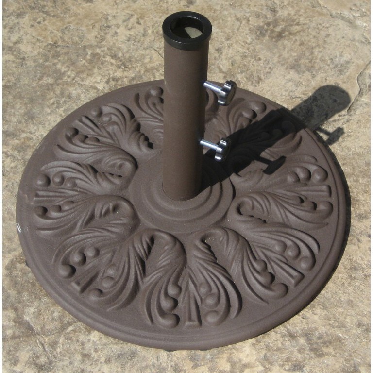 vintage cast iron patio umbrella stand