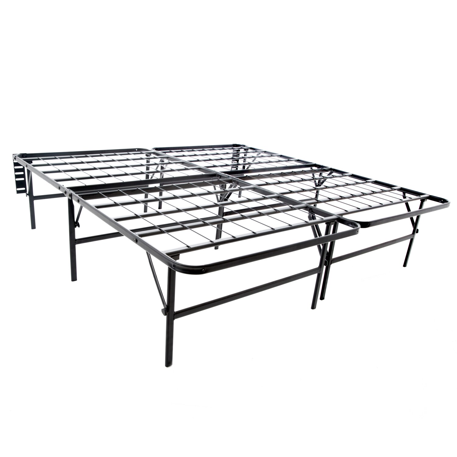Foldable Bed Frame Mattress Foundation 18 Inch Deluxe Foldable Bed Frame Mattress