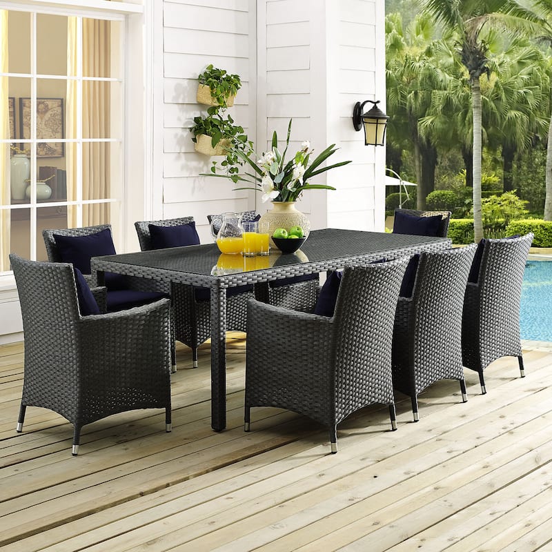 Stopover 82" Outdoor Patio Dining Table