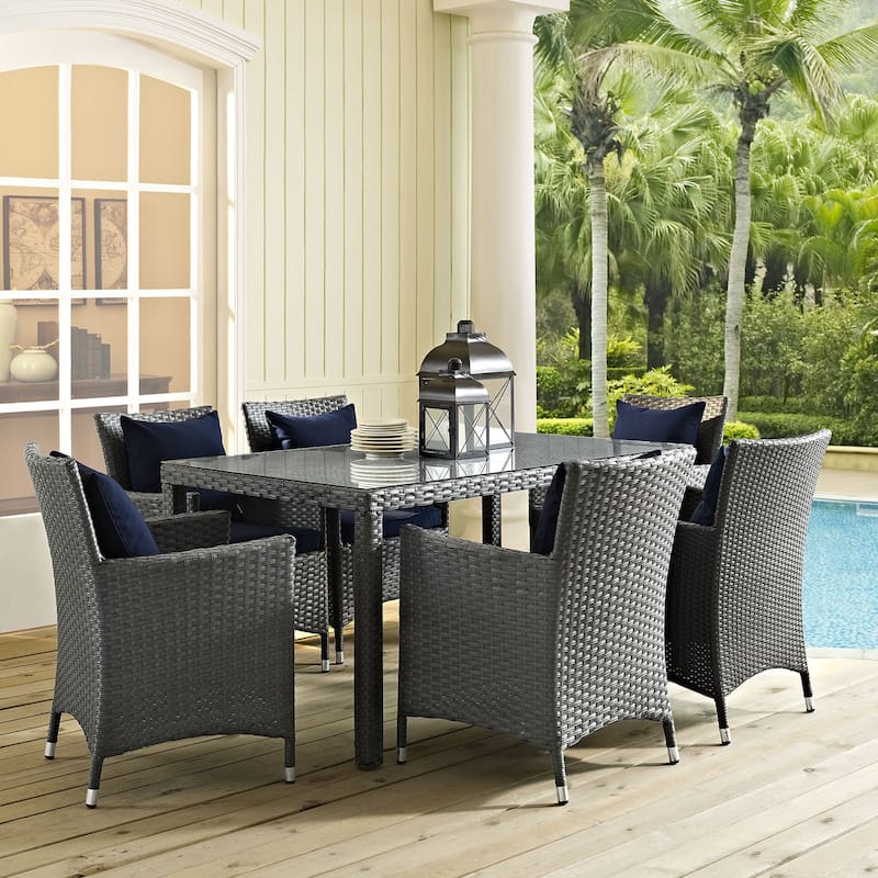 Stopover 59" Outdoor Patio Dining Table