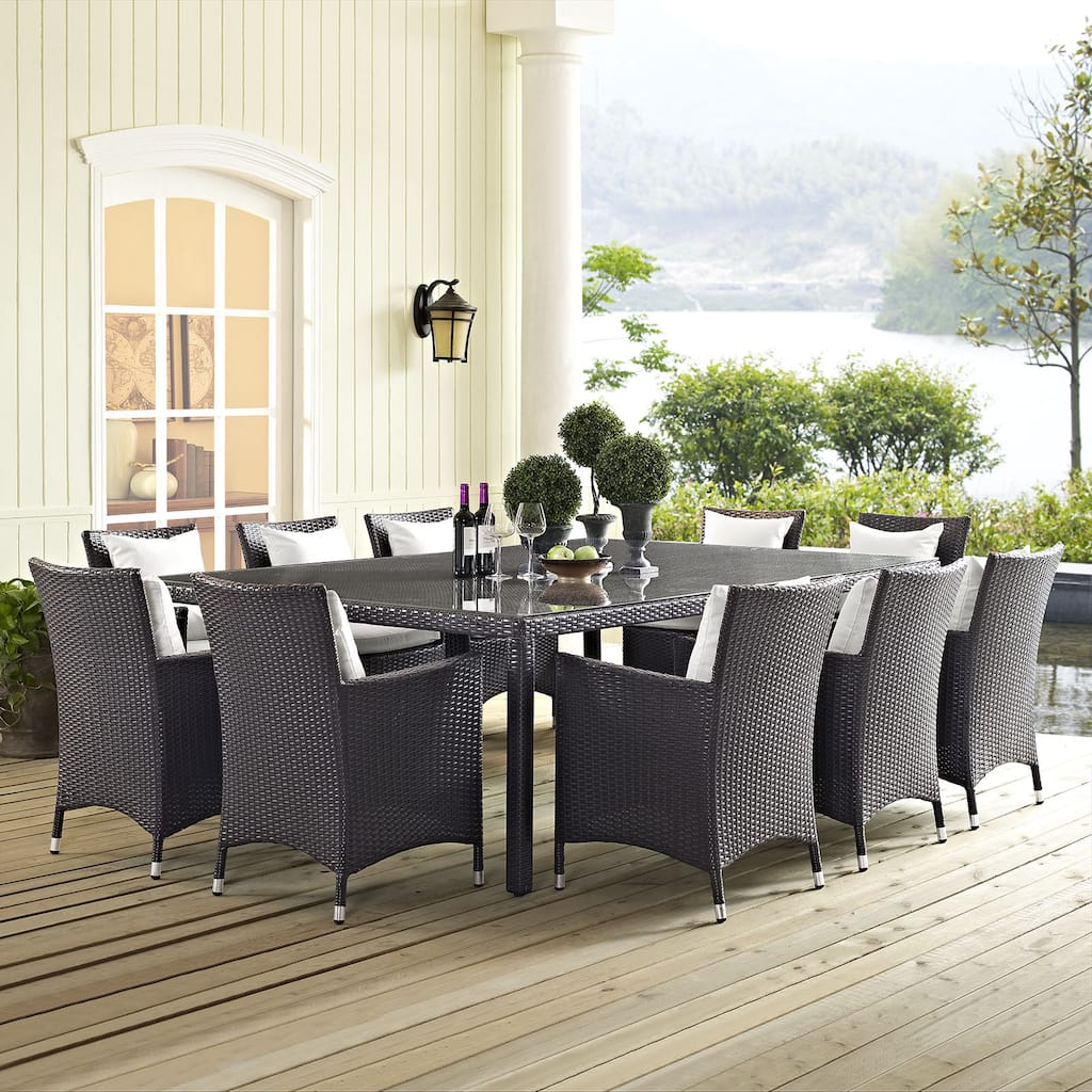 Bocabec 90-inch Outdoor Patio Dining Table by Havenside Home
