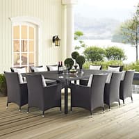 Havenside Home Bocabec 90-inch Outdoor Patio Dining Table