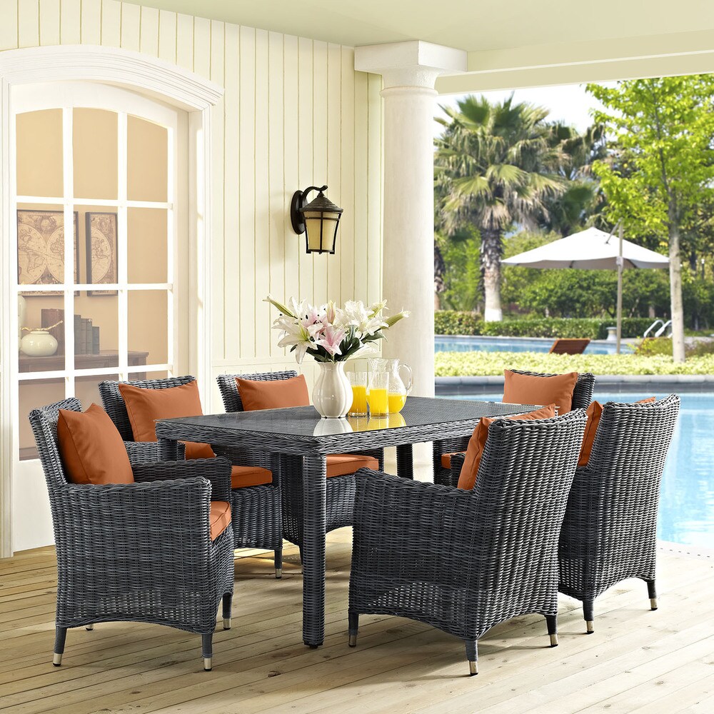 modway outdoor dining table