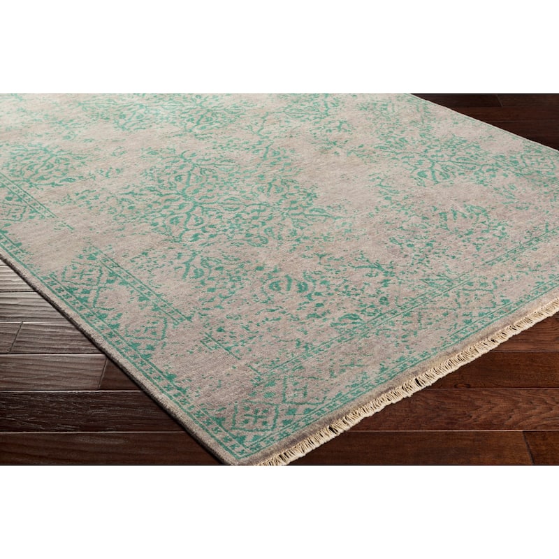 Hand Knotted Brandywine Wool Area Rug