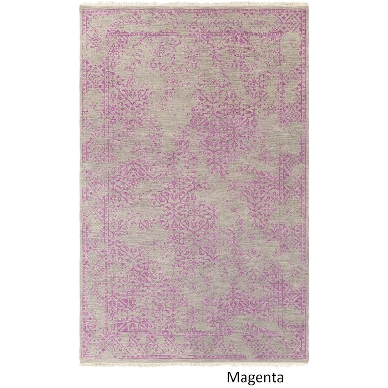 Hand Knotted Brandywine Wool Area Rug